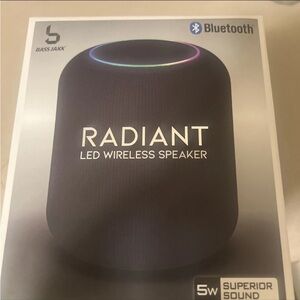 Bass Jaxx Radiant LED Wireless Speaker